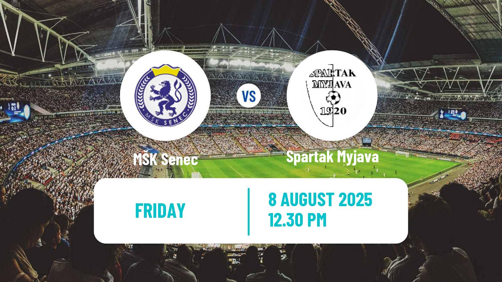 Football Slovak 3 Liga West MŠK Senec - Spartak Myjava