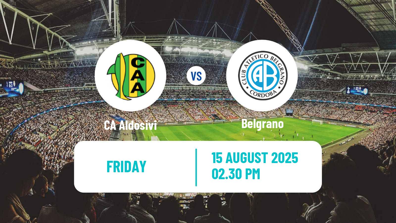 Football Argentinian Liga Profesional Aldosivi - Belgrano