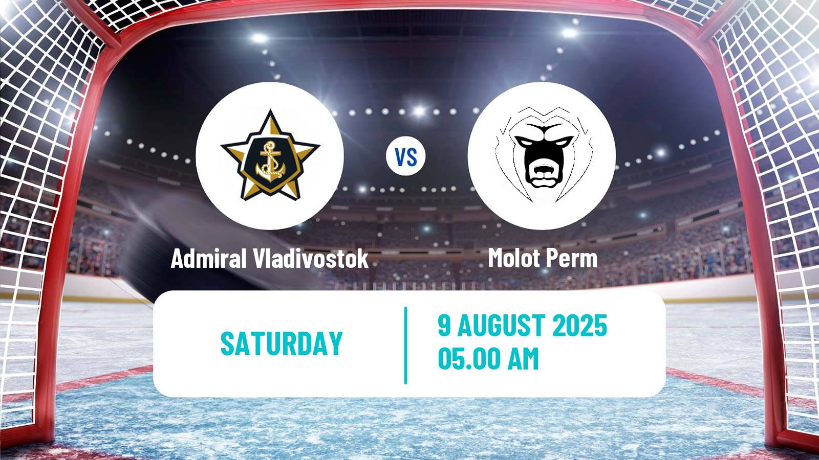 Hockey Club Friendly Ice Hockey Admiral Vladivostok - Molot Perm