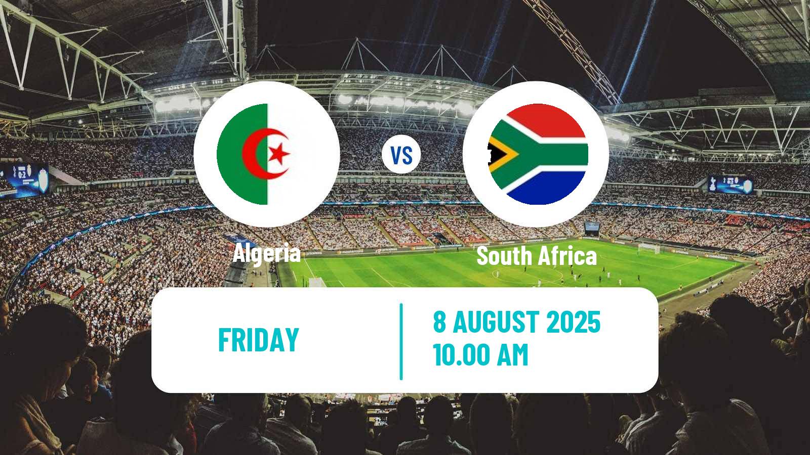 Football African Nations Championship Algeria - South Africa