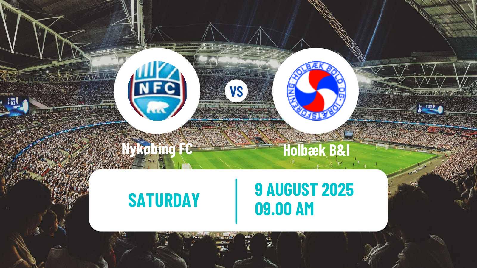 Football Danish 3 Division Nykøbing - Holbæk