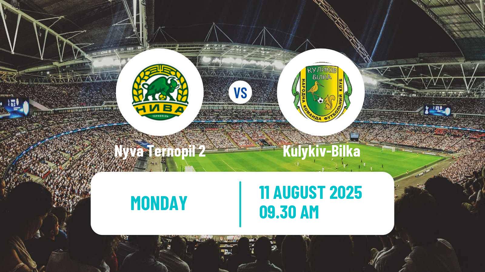 Football Ukrainian Druha Liga Nyva Ternopil 2 - Kulykiv-Bilka