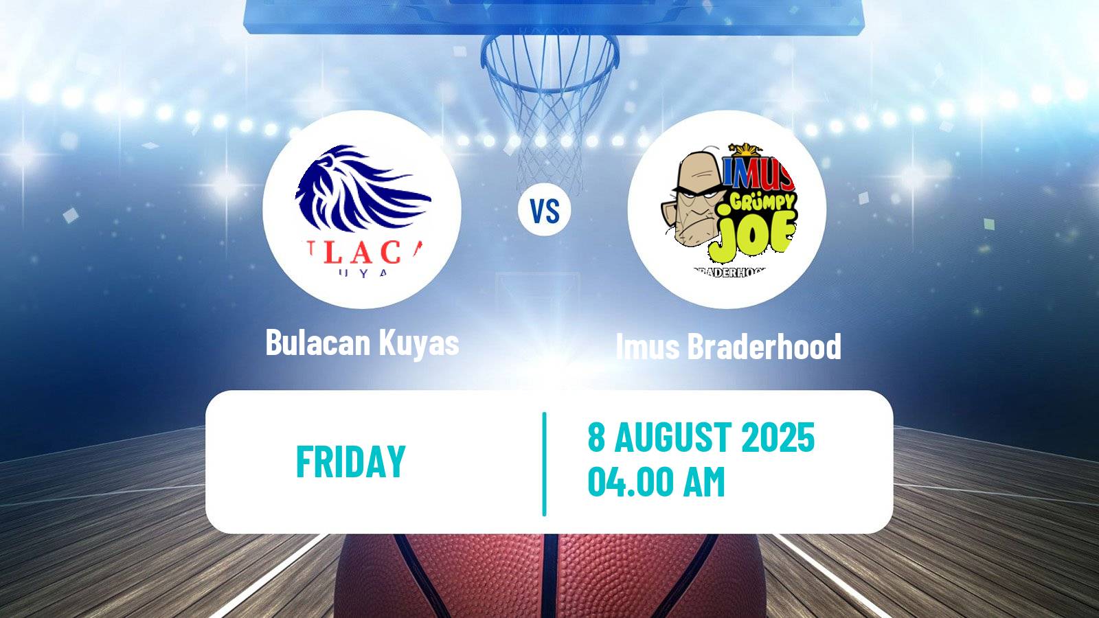 Basketball Philippines MBPL  Bulacan Kuyas - Imus Braderhood