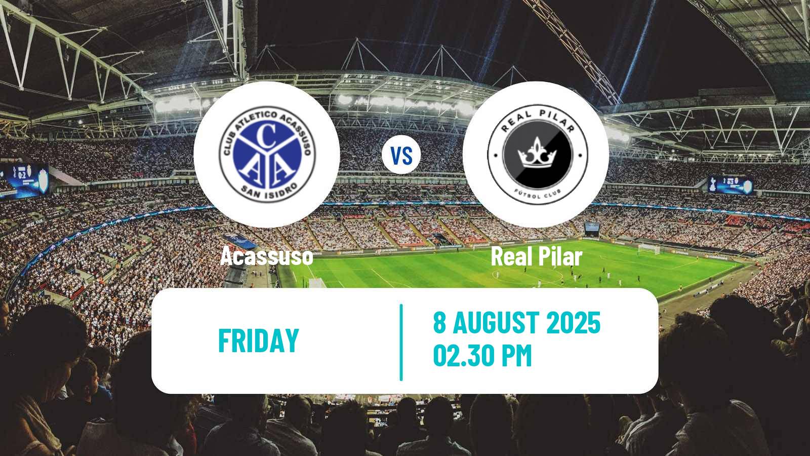 Football Argentinian Primera B Acassuso - Real Pilar