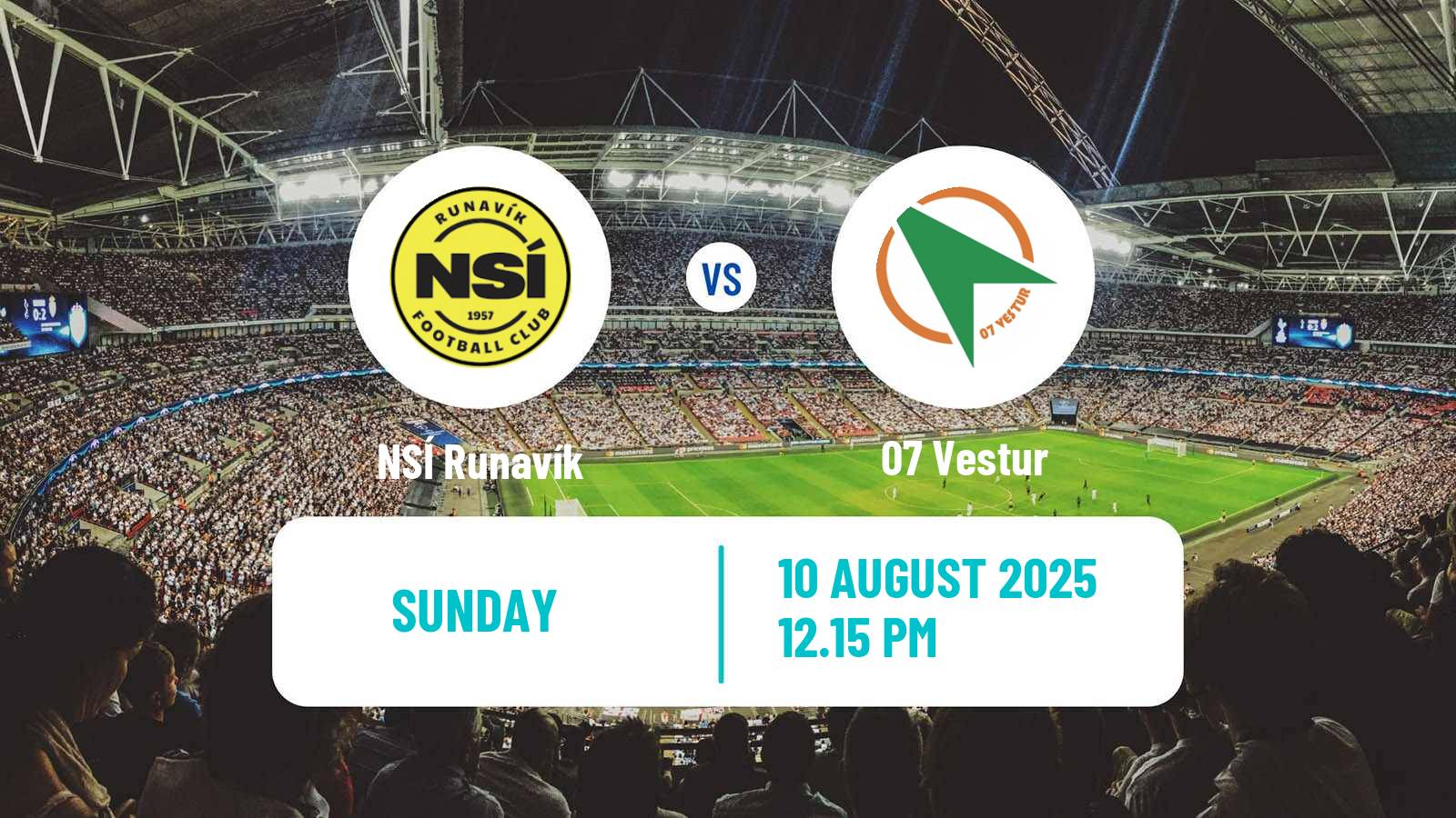 Football Faroe Islands Premier League NSÍ Runavík - 07 Vestur