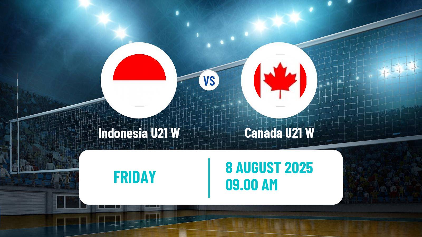 Volleyball World Championship U21 Volleyball Women Indonesia U21 W - Canada U21 W
