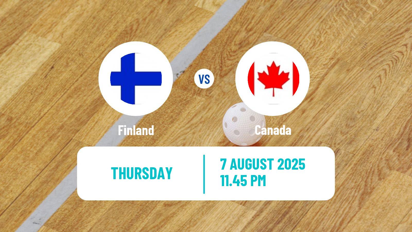 Floorball World Games Floorball Finland - Canada