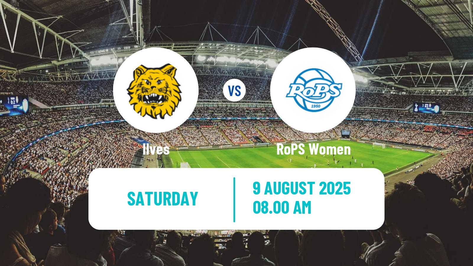 Football Finnish Ykkonen Women Ilves - RoPS