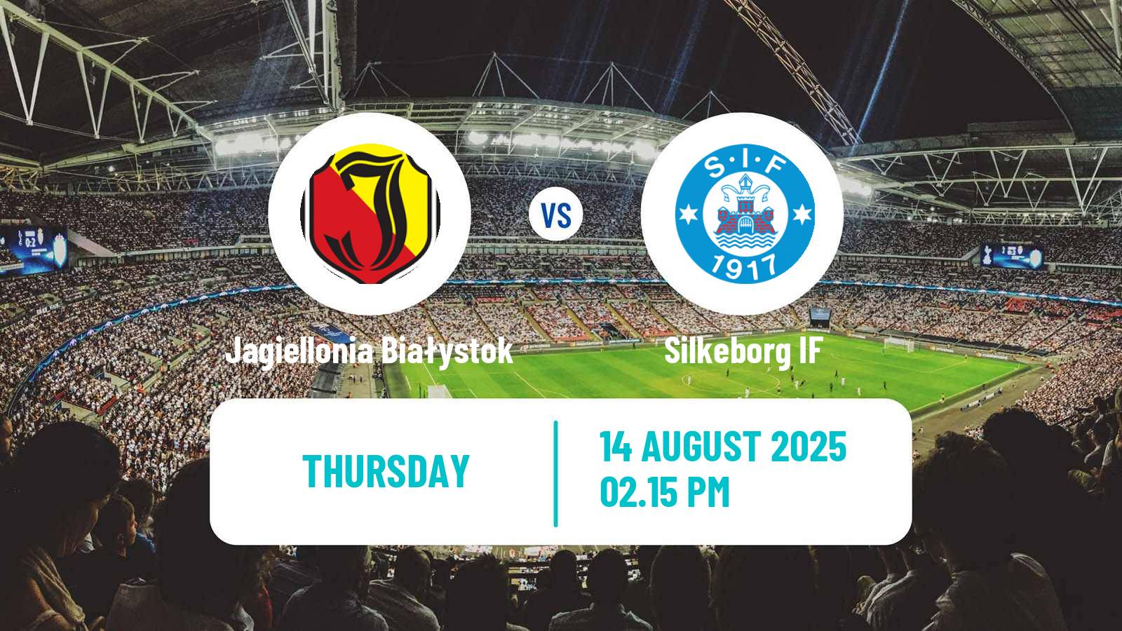 Football UEFA Europa Conference League Jagiellonia Białystok - Silkeborg IF