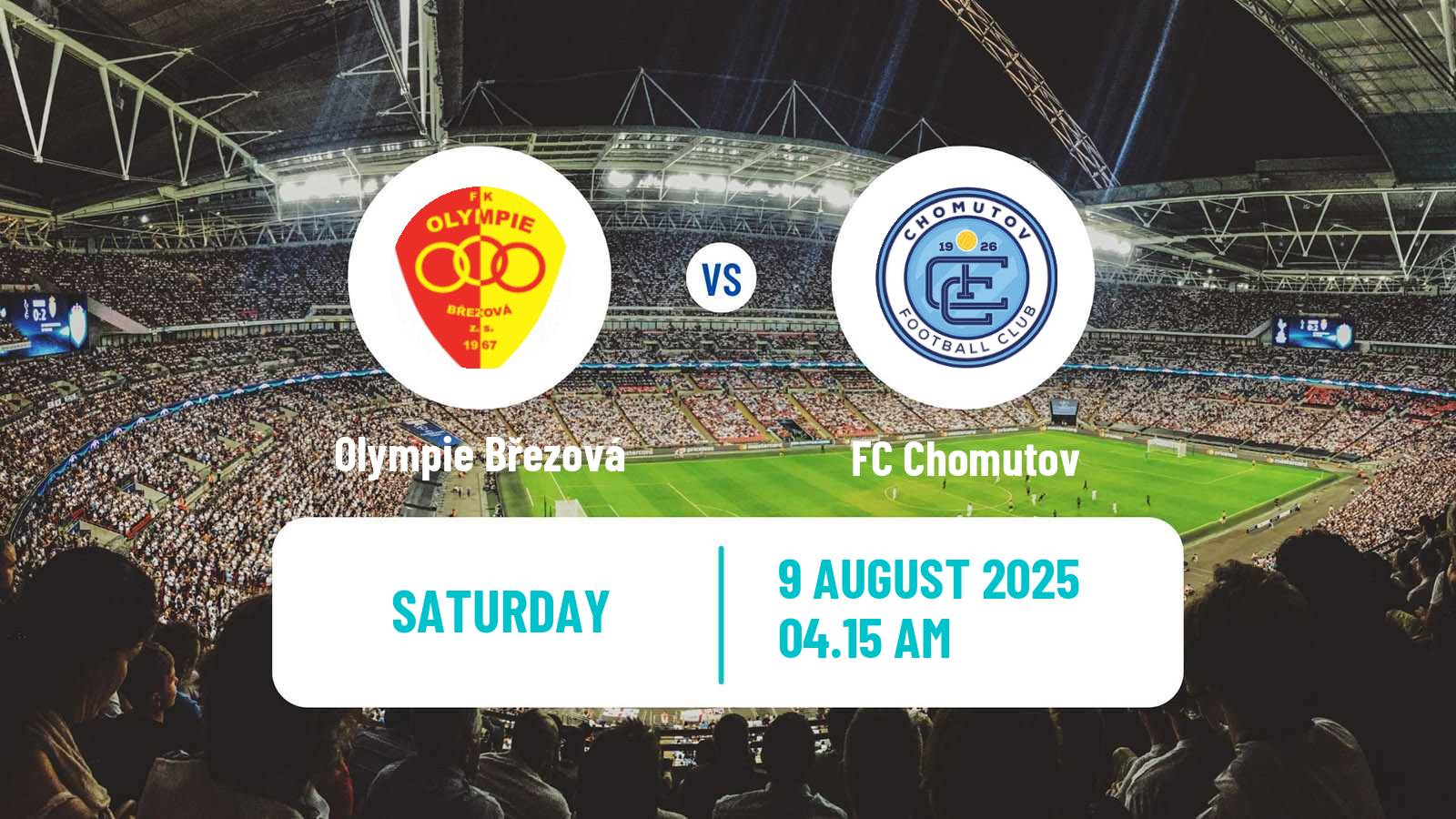 Football Czech Division B Olympie Březová - Chomutov