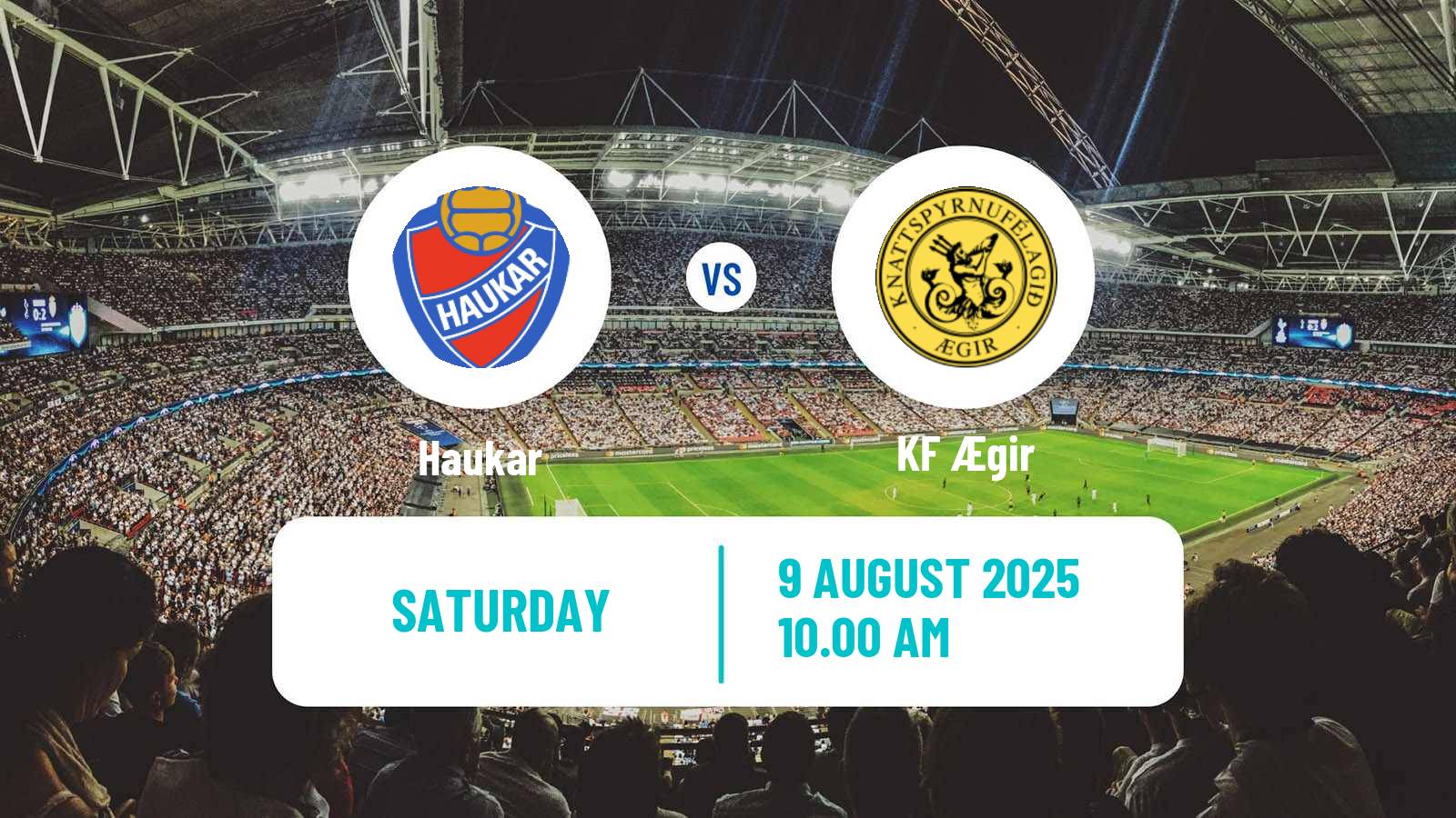 Football Icelandic Division 2 Haukar - Ægir