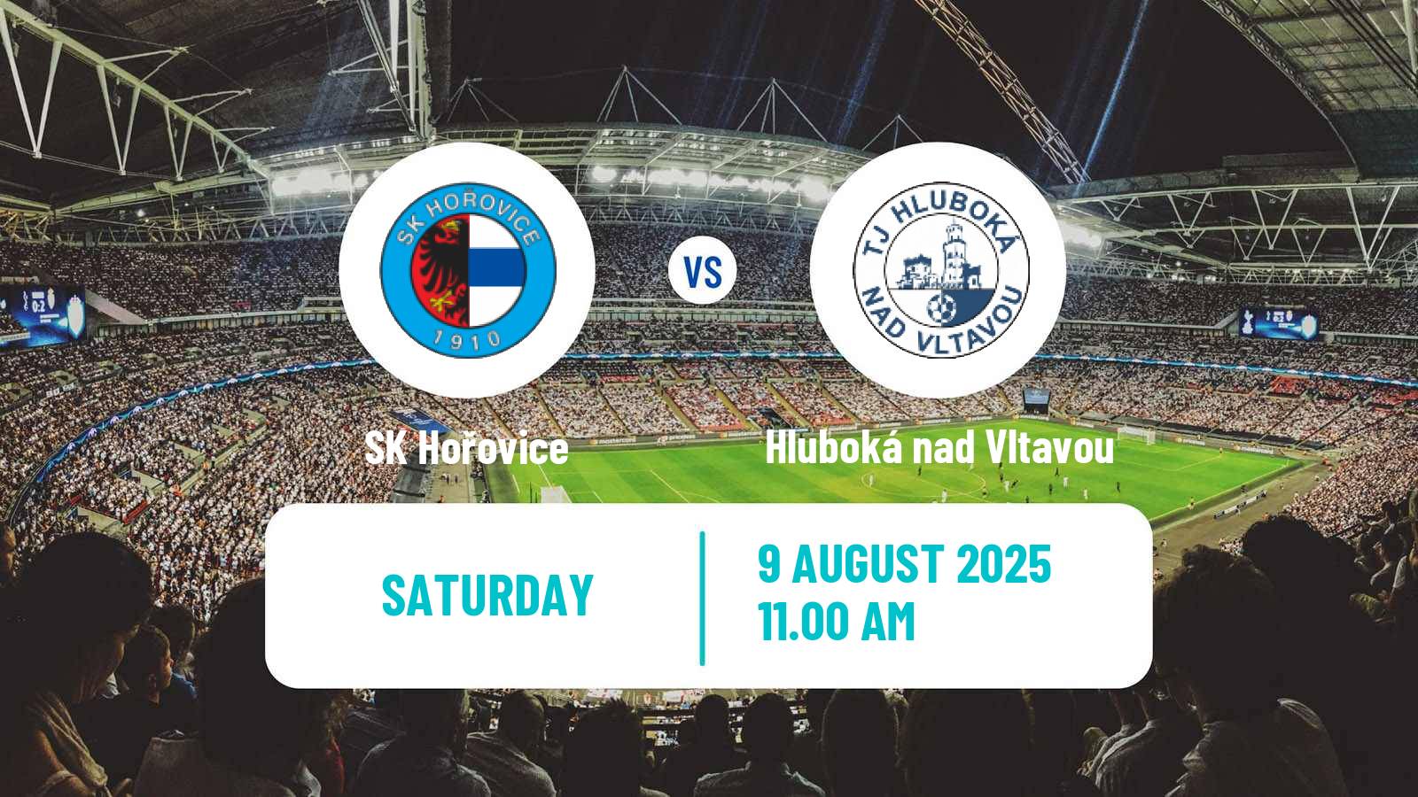 Football Czech Division A Hořovice - Hluboká nad Vltavou