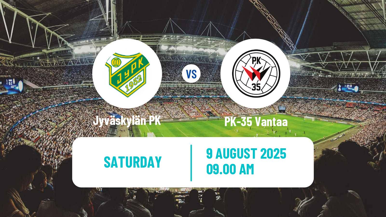Football Finnish Kansallinen Liiga Women Jyväskylän PK - PK-35 Vantaa