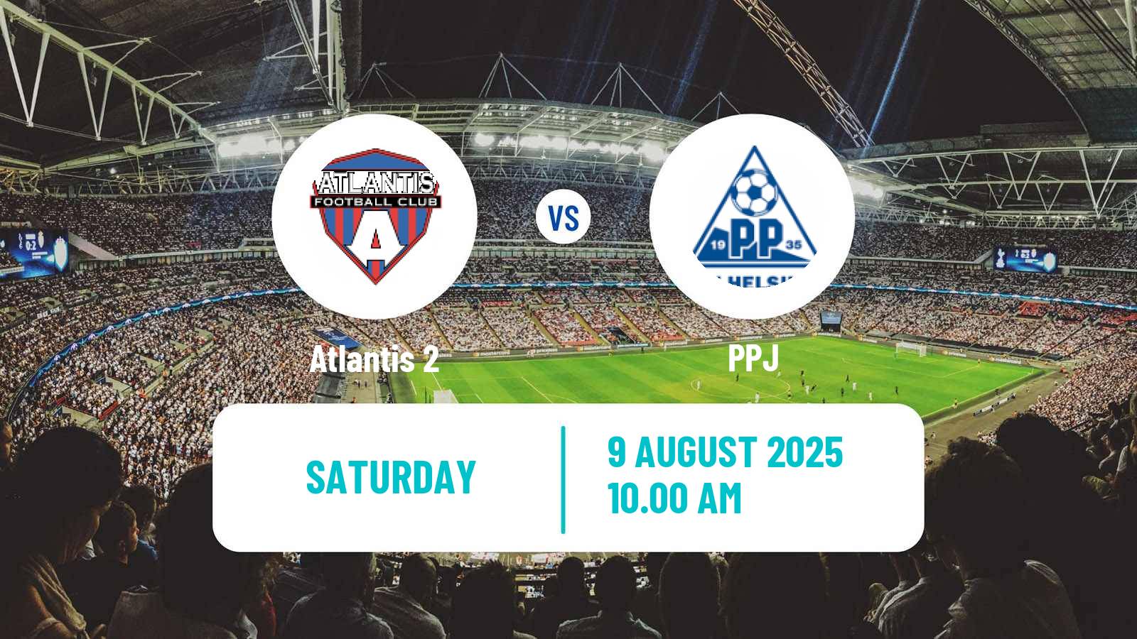 Football Finnish Kakkonen Group B Atlantis 2 - PPJ