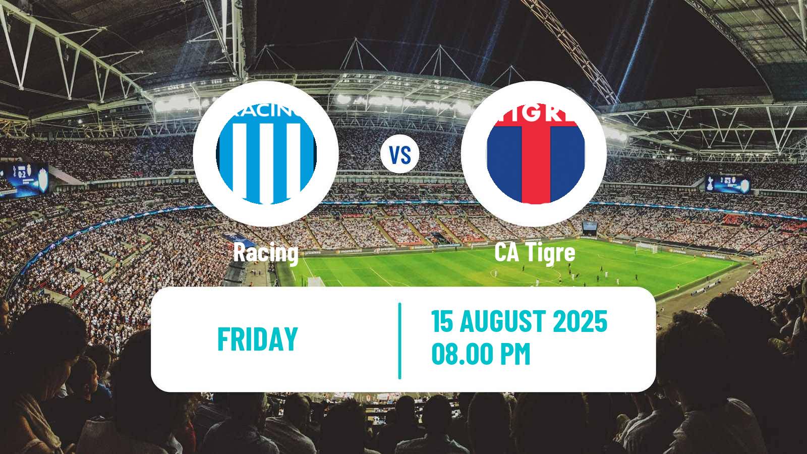 Football Argentinian Liga Profesional Racing - Tigre