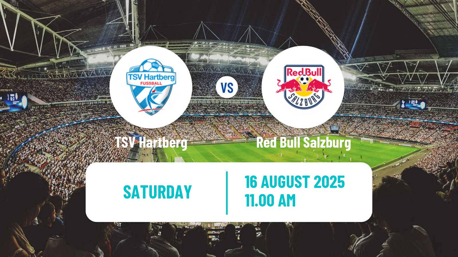 Football Austrian Bundesliga Hartberg - Red Bull Salzburg