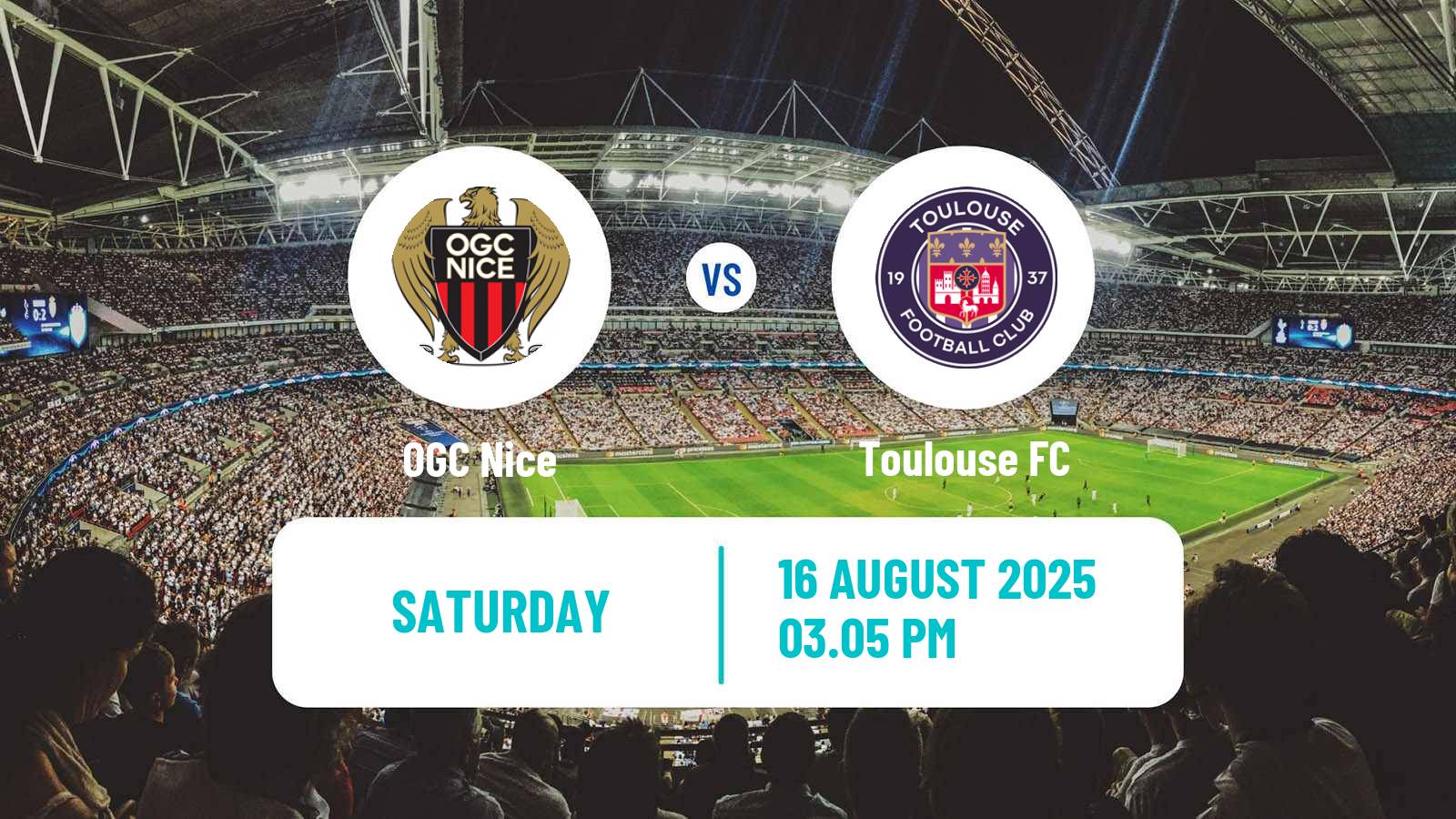 Football French Ligue 1 Nice - Toulouse
