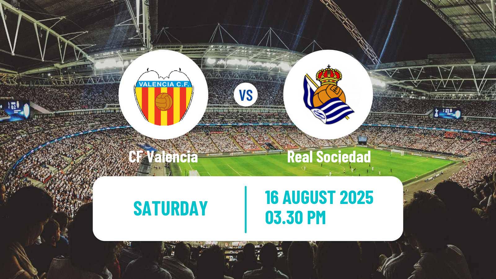 Football Spanish LaLiga Valencia - Real Sociedad