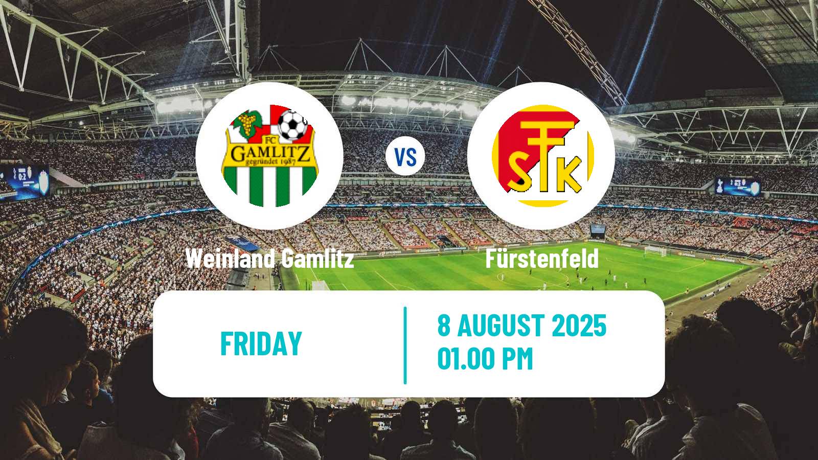 Football Austrian Landesliga Steiermark Weinland Gamlitz - Fürstenfeld