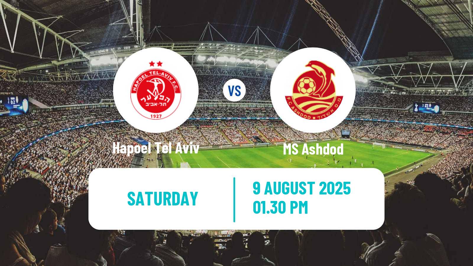 Football Israeli Toto Cup Hapoel Tel Aviv - MS Ashdod