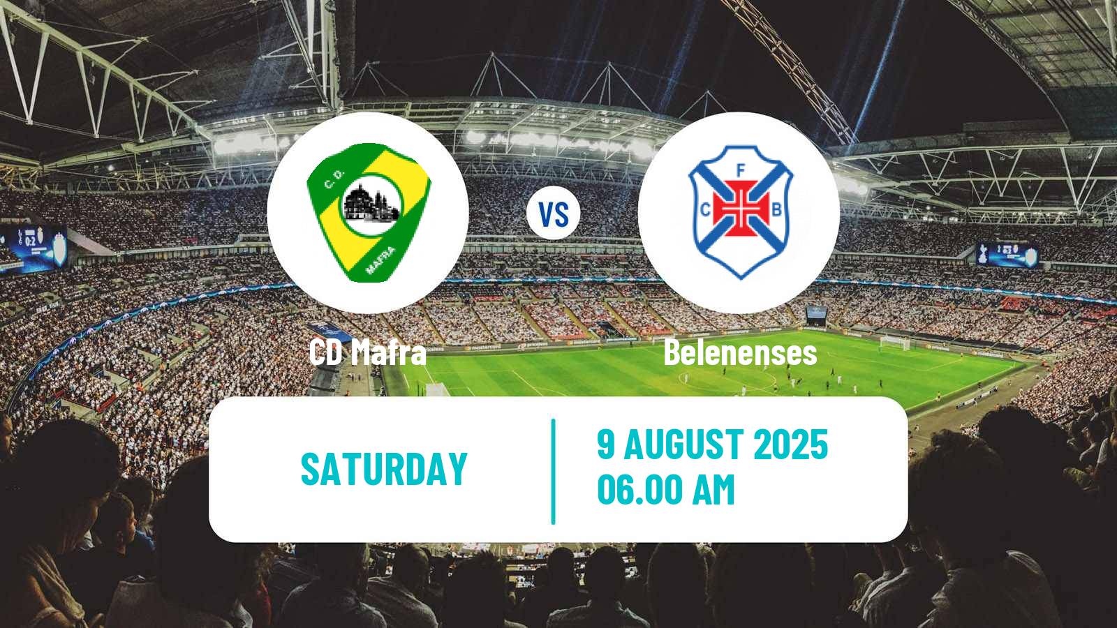 Football Portuguese Liga 3 Mafra - Belenenses