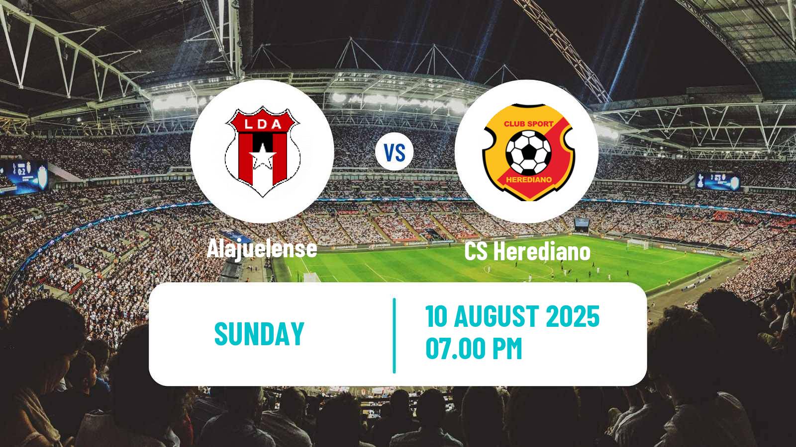 Football Costa Rican Primera Division Alajuelense - Herediano