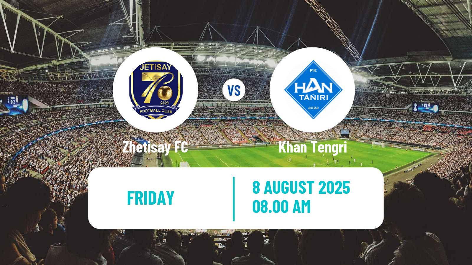 Football Kazakh First Division Zhetisay - Khan Tengri