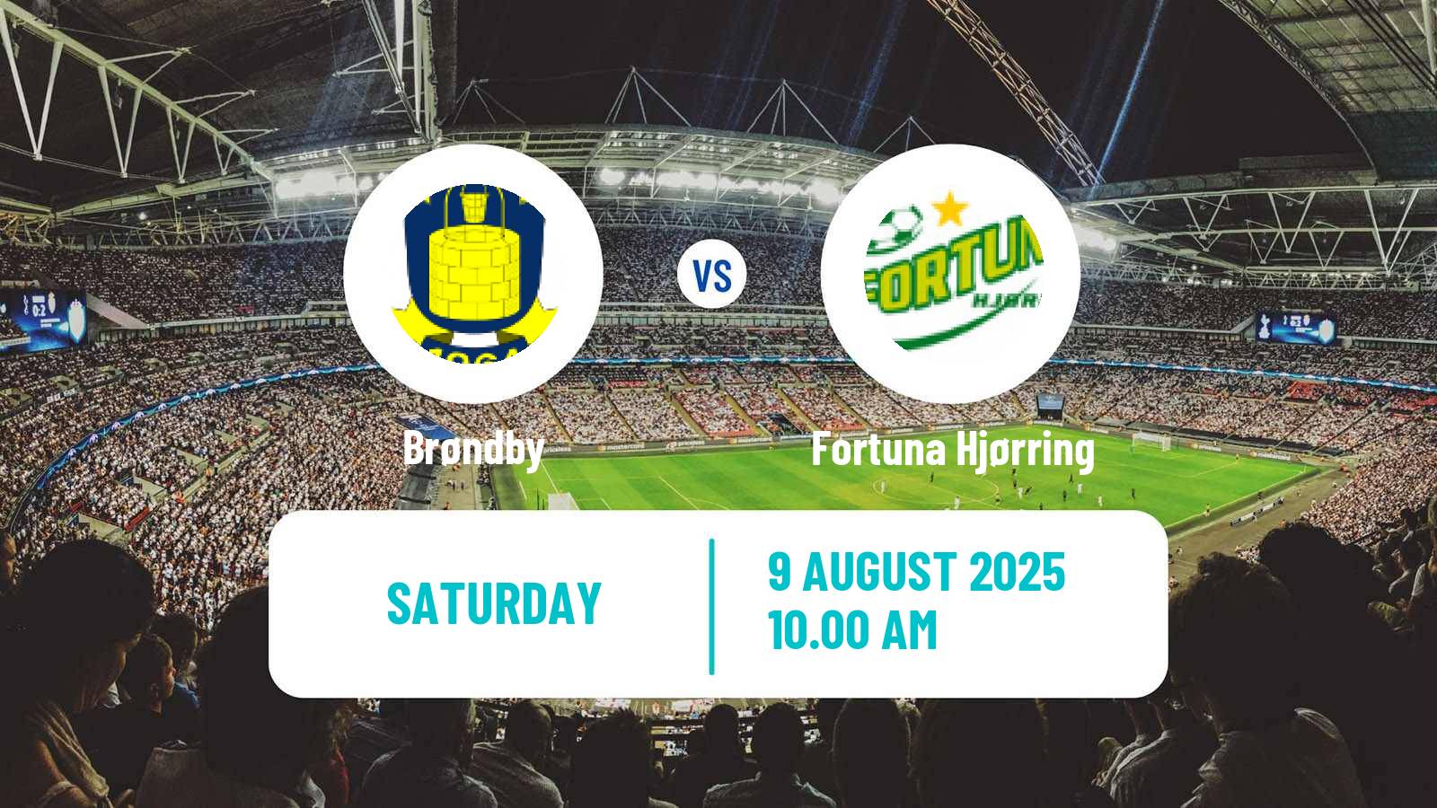 Football Danish Elitedivisionen Women Brøndby - Fortuna Hjørring