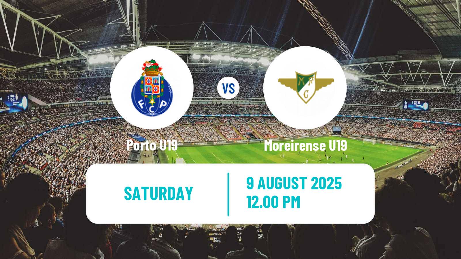 Football Portuguese Campeonato Nacional U19 Porto U19 - Moreirense U19