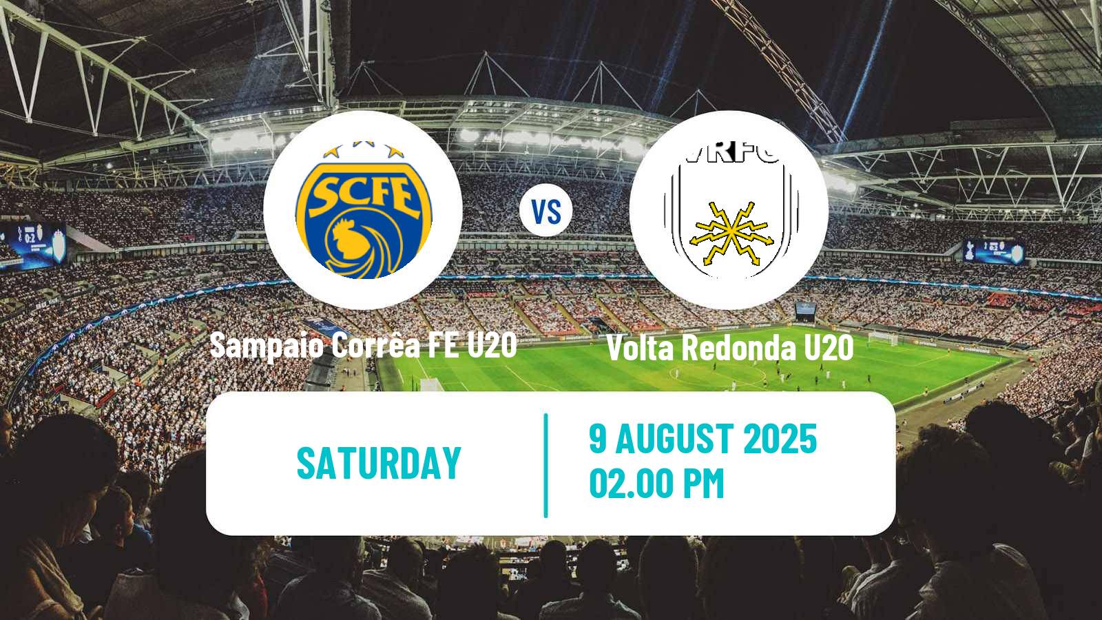Football Brazilian Carioca U20 Sampaio Corrêa FE U20 - Volta Redonda U20