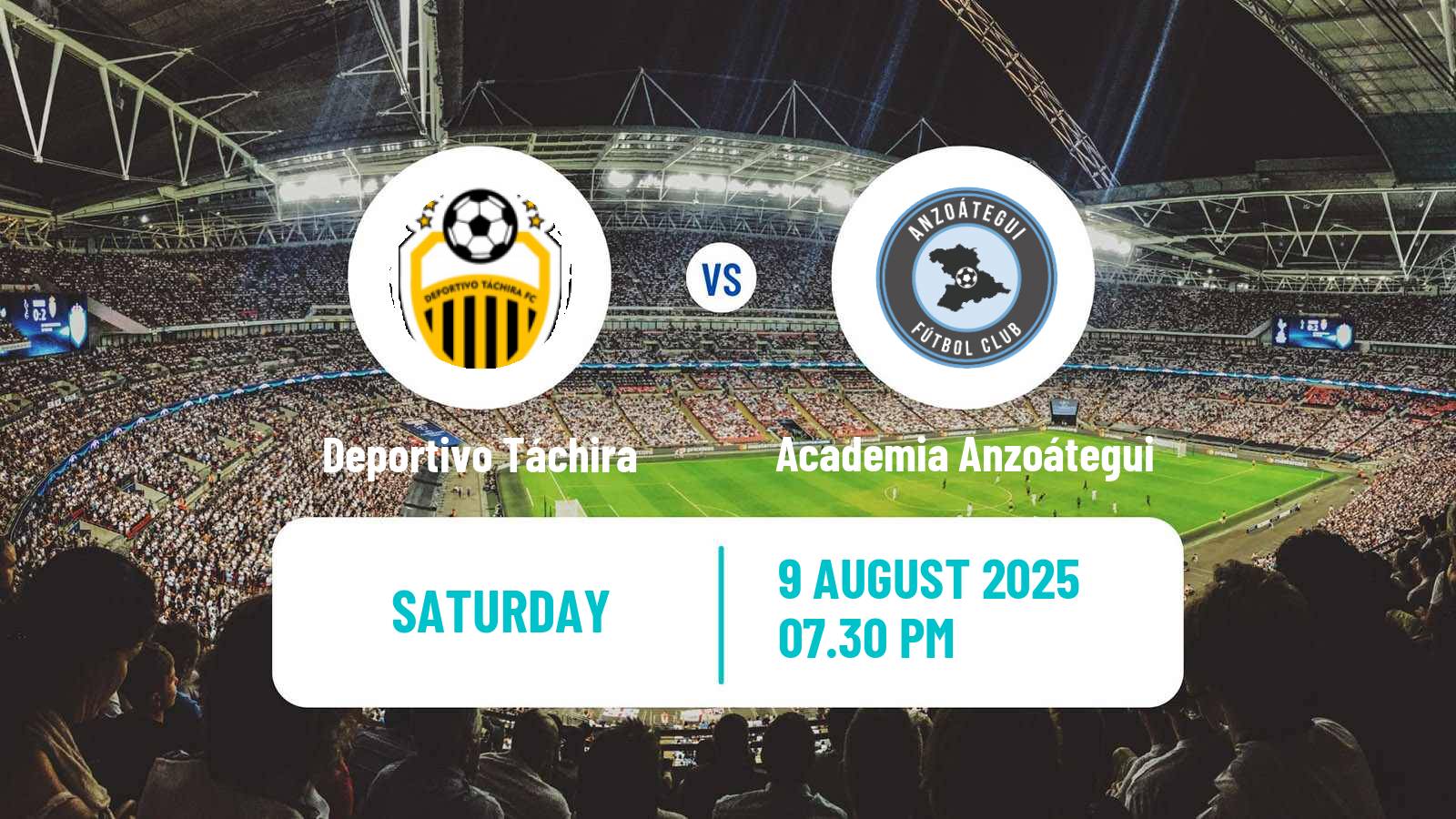 Football Venezuelan Primera Division Deportivo Táchira - Academia Anzoátegui