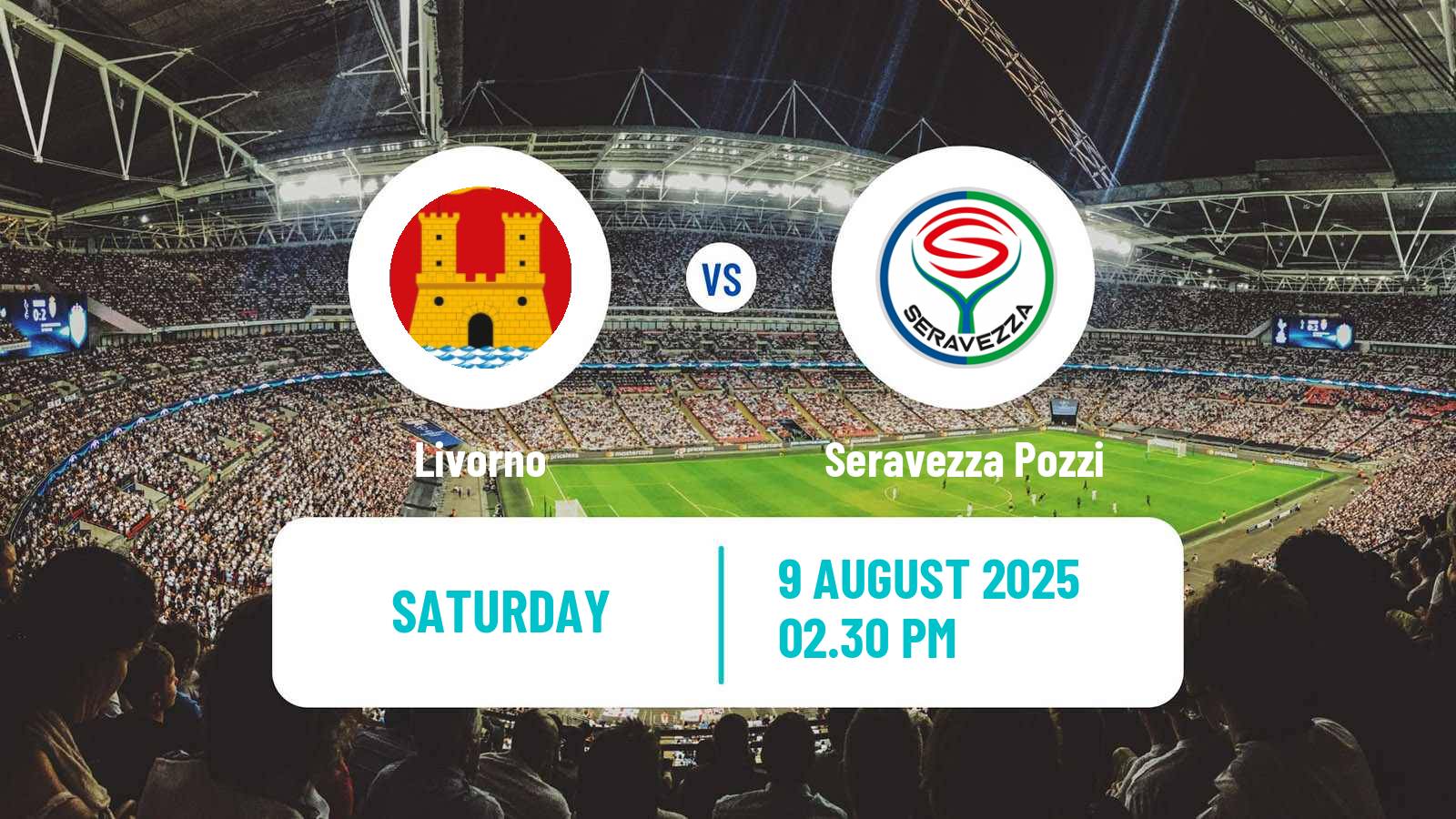 Football Club Friendly Livorno - Seravezza Pozzi