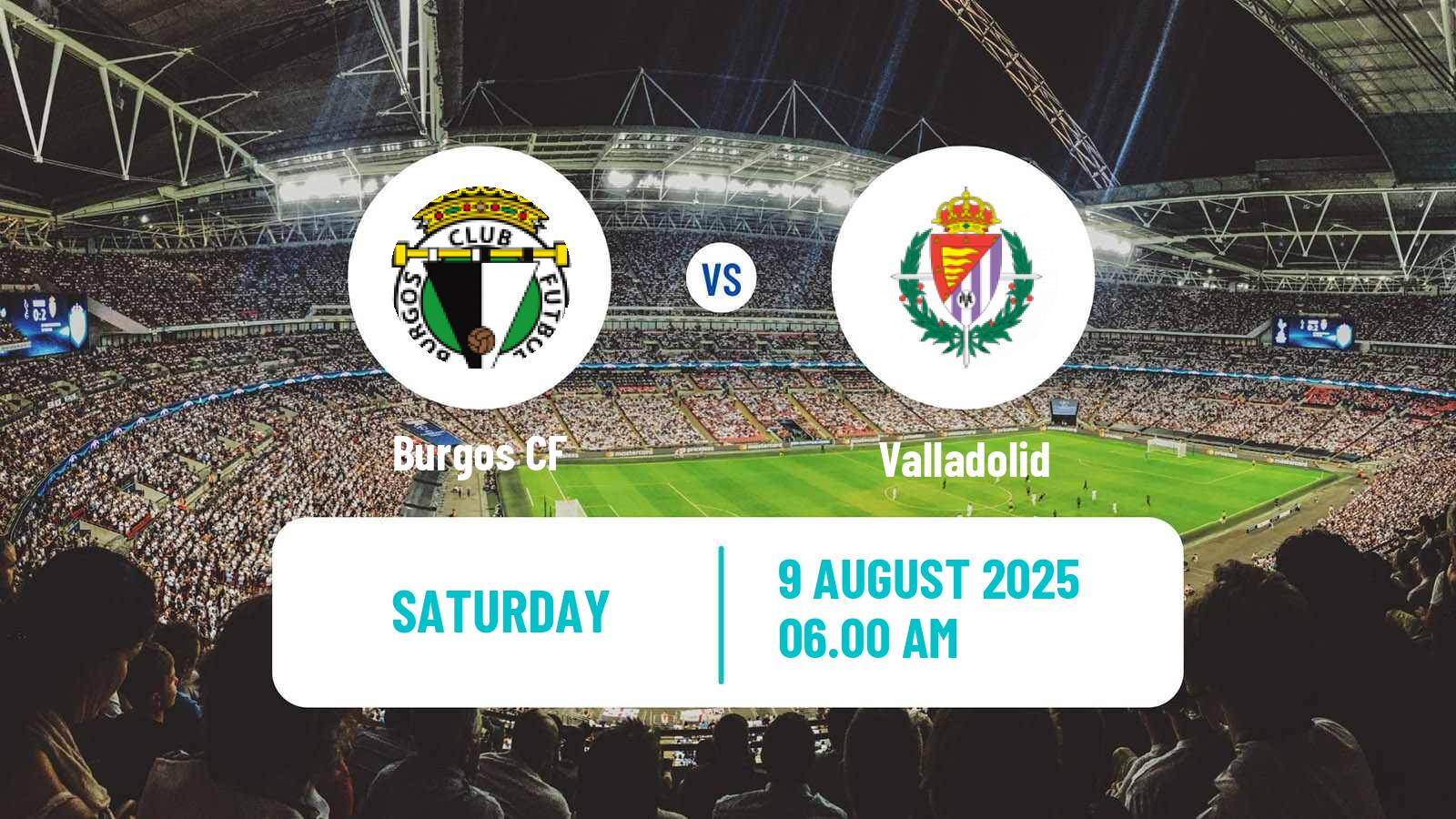 Football Club Friendly Burgos - Valladolid
