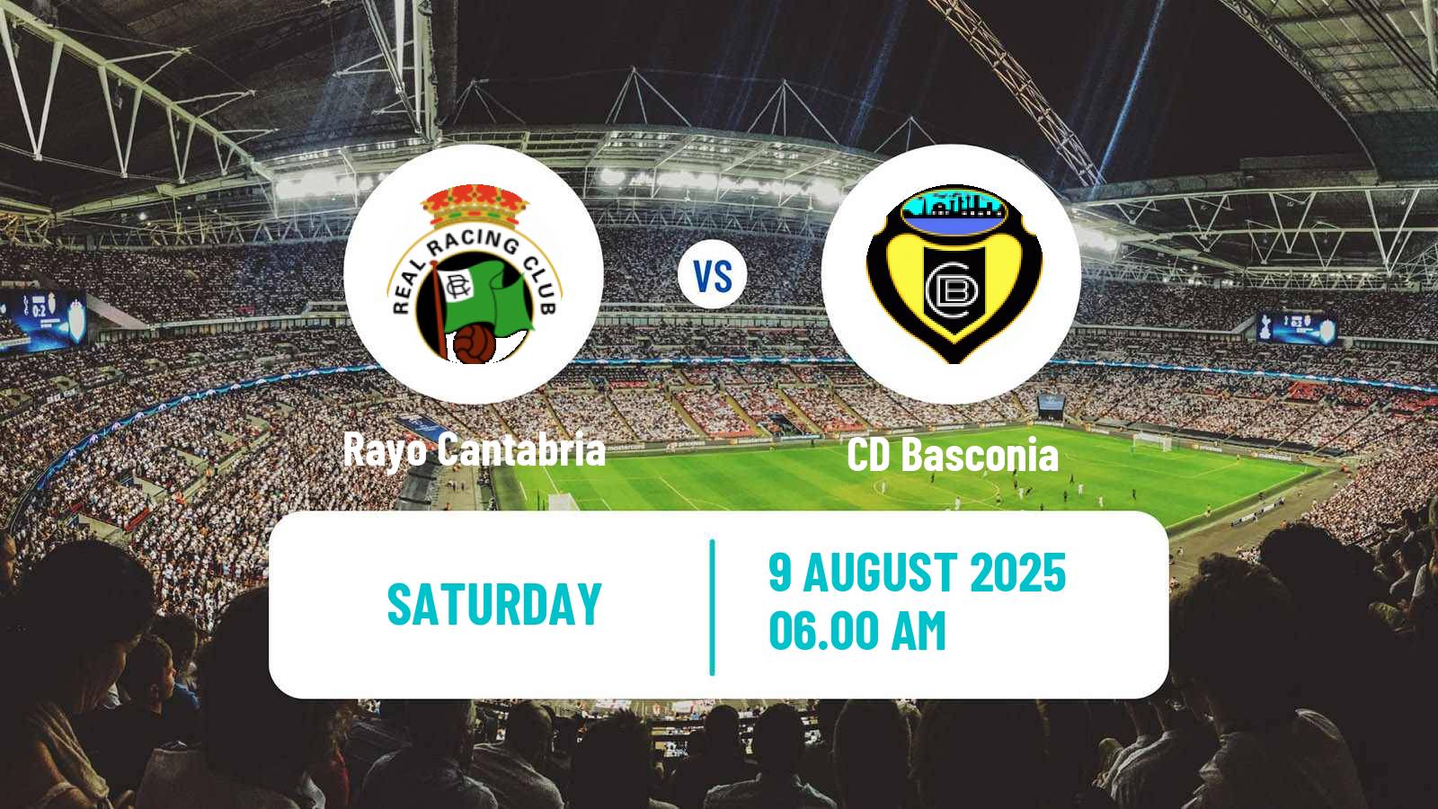 Football Club Friendly Rayo Cantabria - Basconia