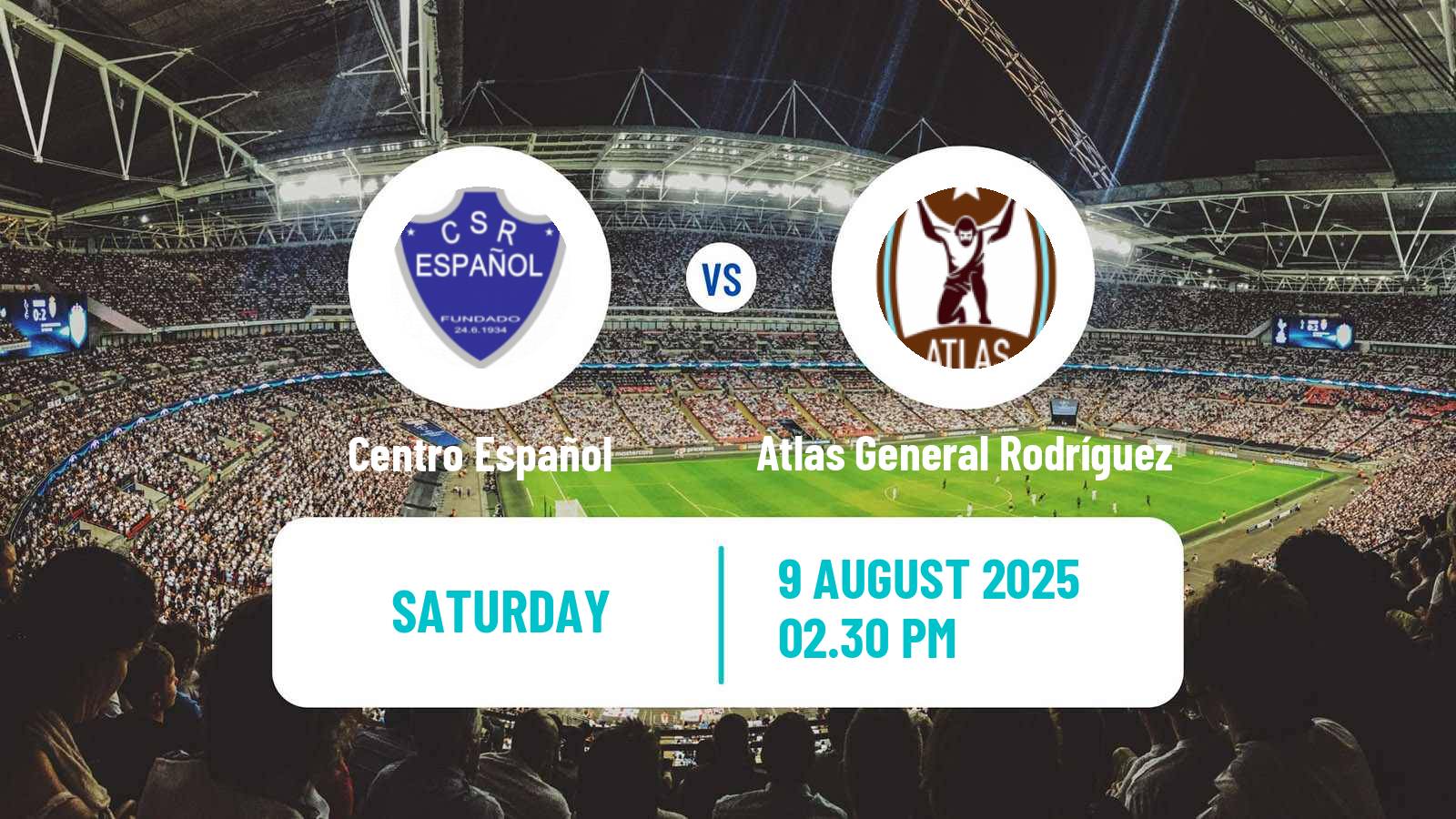 Football Argentinian Primera C Centro Español - Atlas General Rodríguez