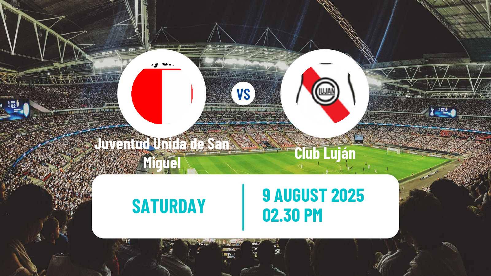 Football Argentinian Primera C Juventud Unida de San Miguel - Club Luján