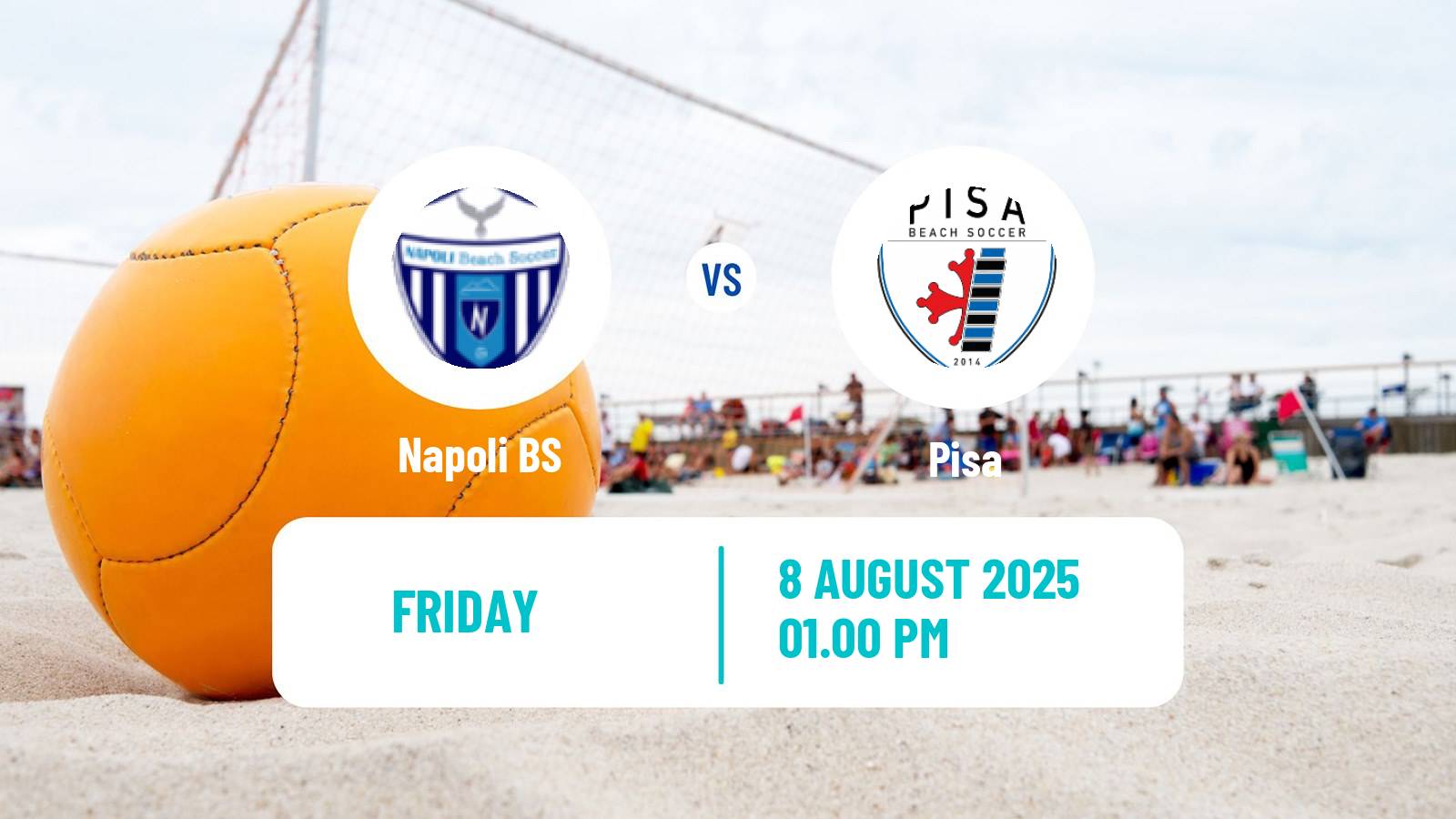 Beach soccer Serie A Napoli BS - Pisa