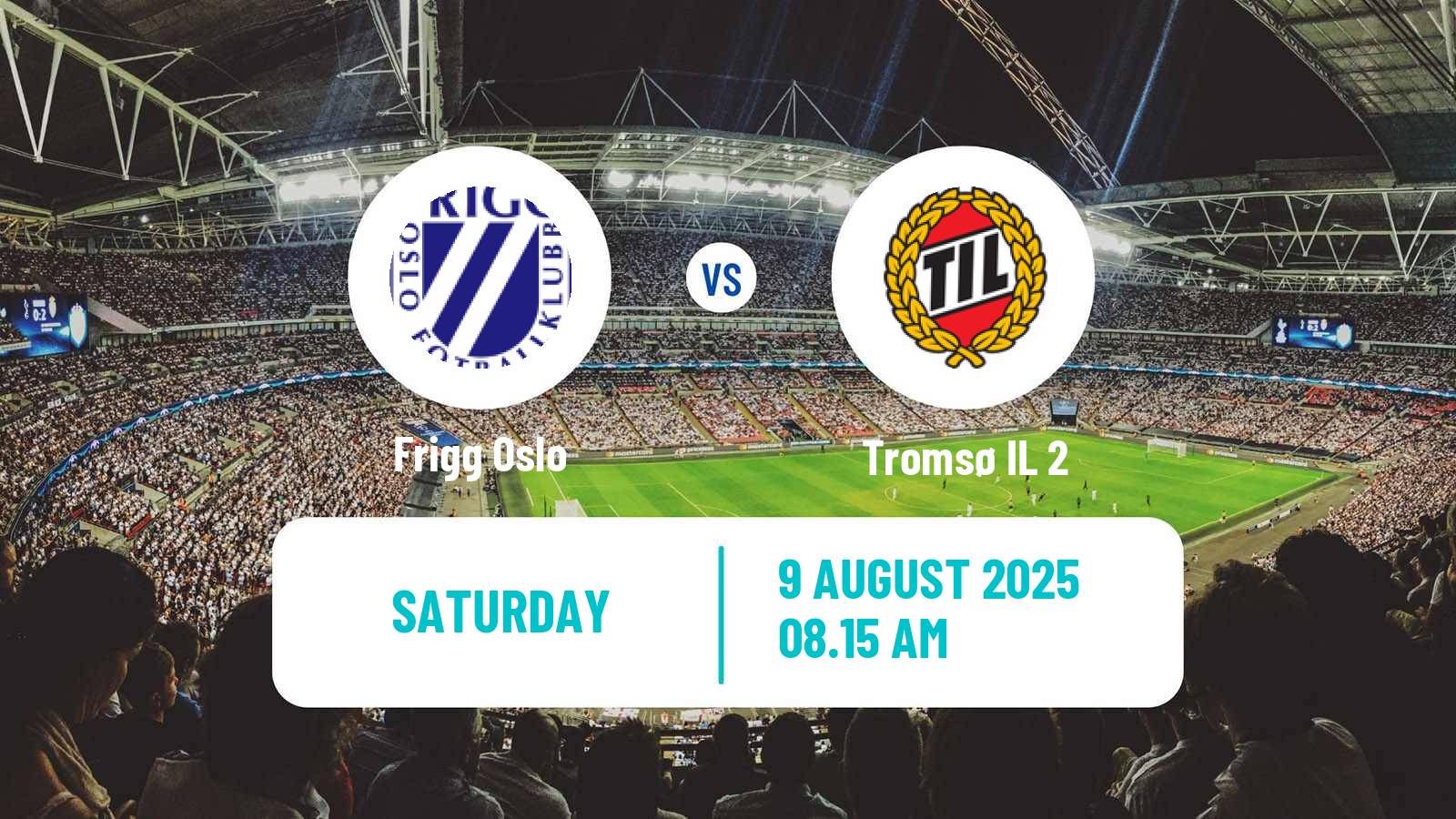 Football Norwegian Division 3 - Group 1 Frigg Oslo - Tromsø 2