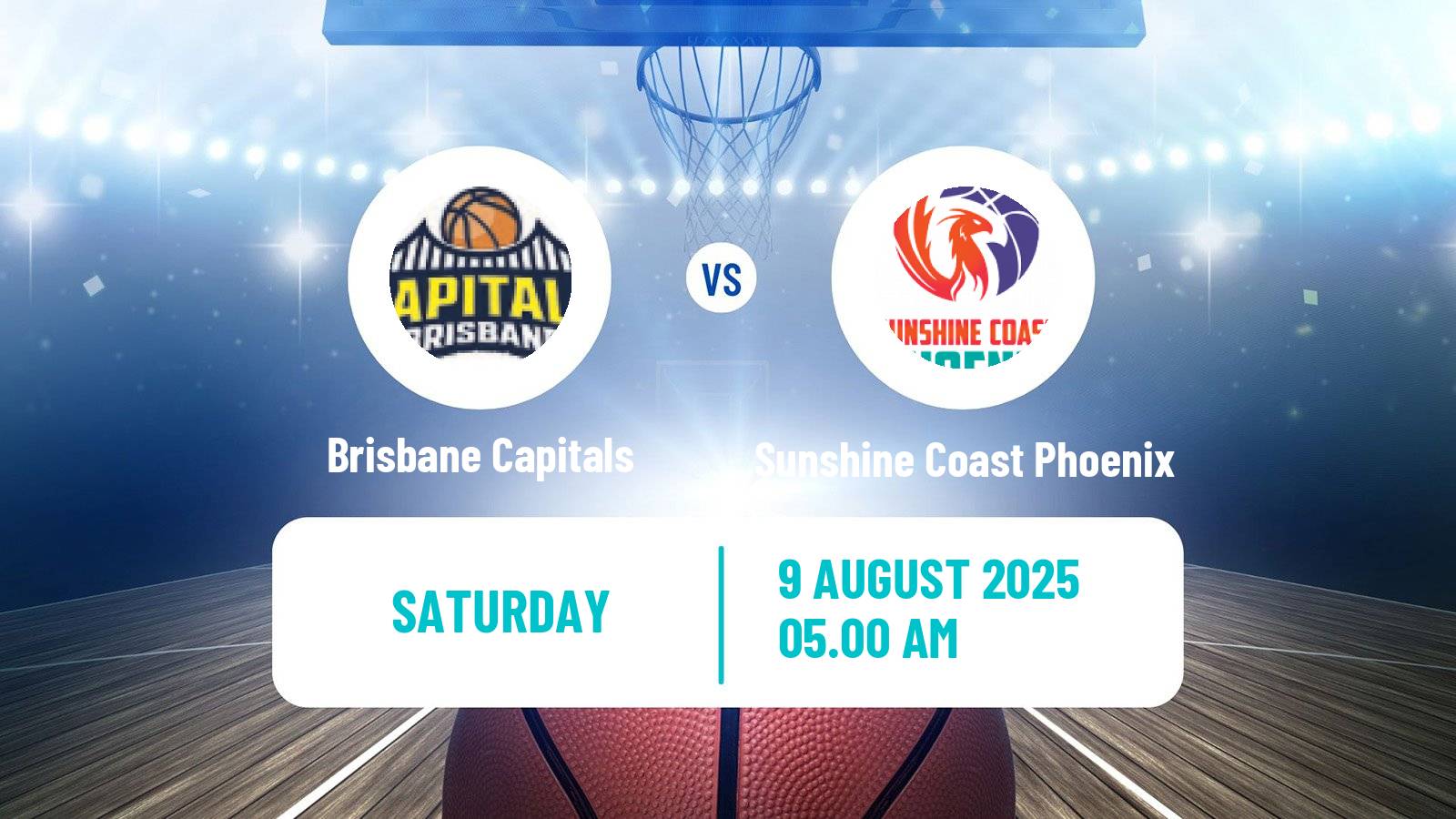 Basketball Australian NBL1 North Brisbane Capitals - Sunshine Coast Phoenix