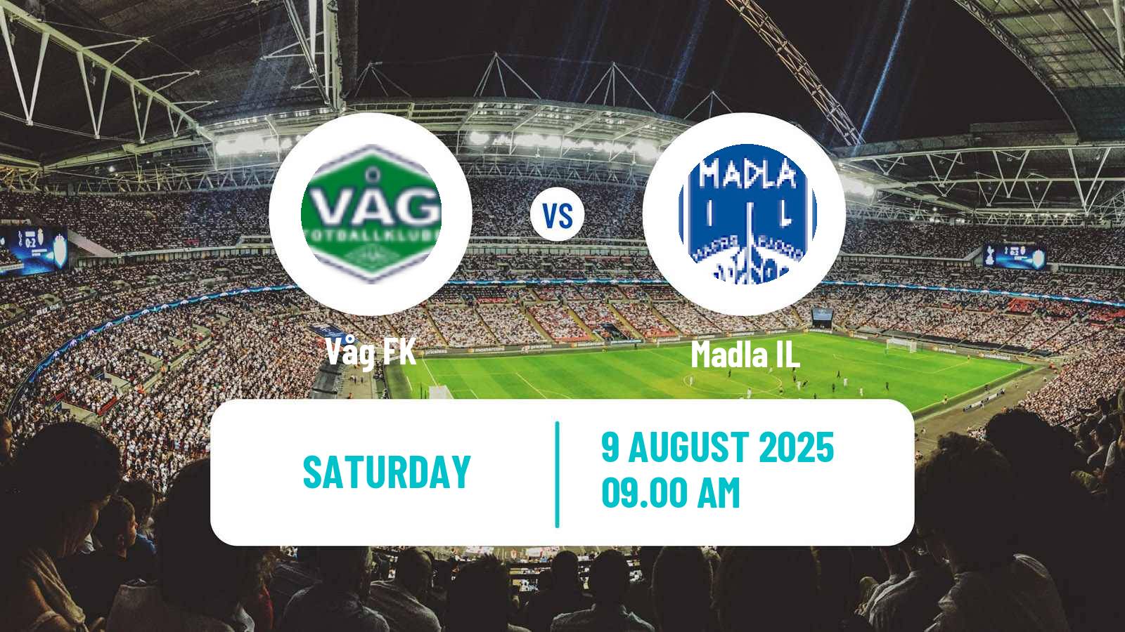 Football Norwegian Division 3 - Group 5 Våg - Madla