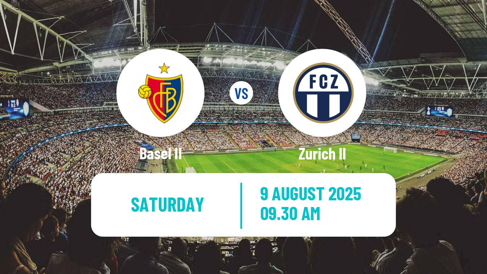Football Swiss Promotion League Basel II - Zurich II