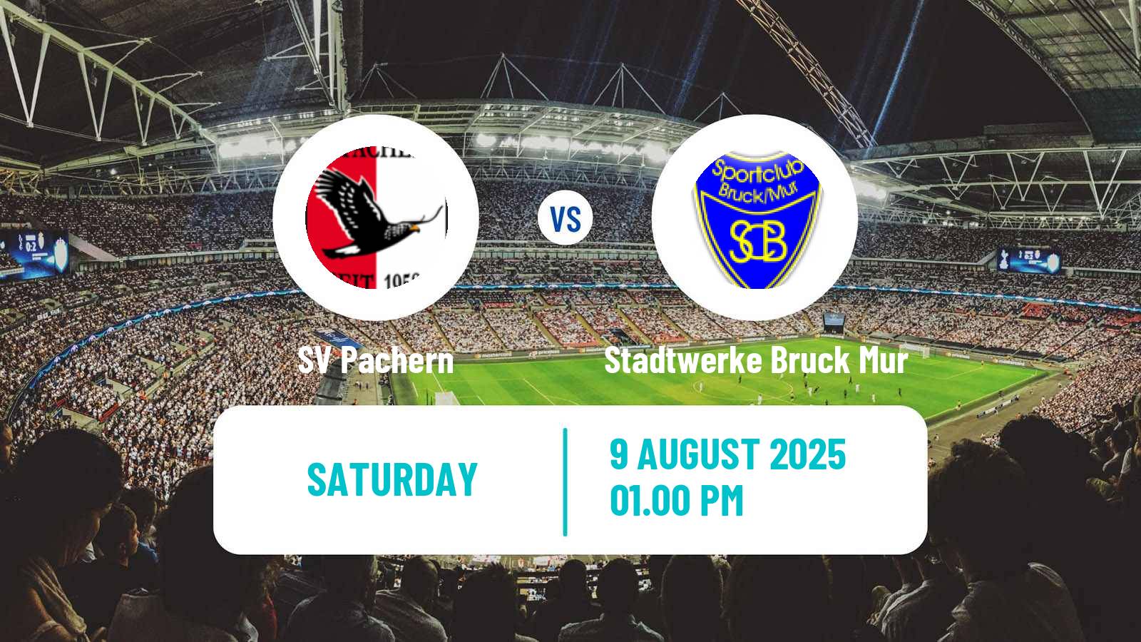 Football Austrian Landesliga Steiermark Pachern - Stadtwerke Bruck Mur