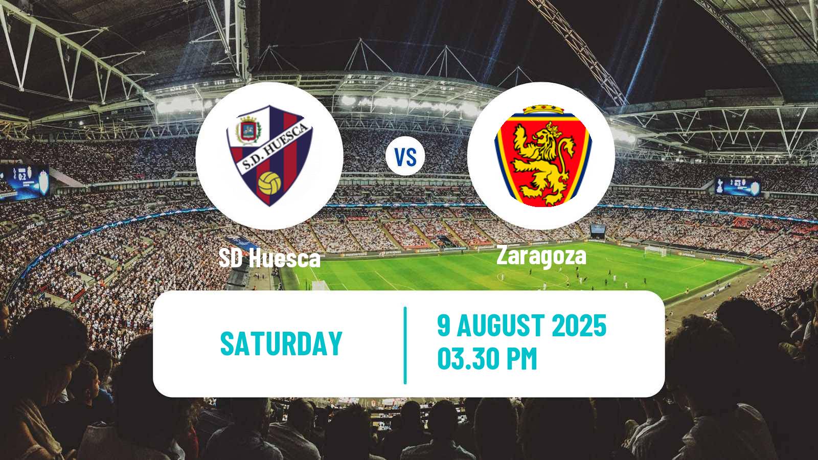Football Club Friendly Huesca - Zaragoza