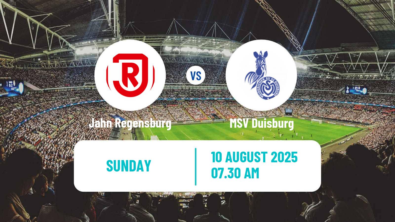 Football German 3 Bundesliga Jahn Regensburg - Duisburg