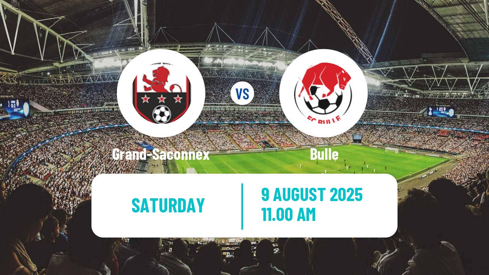 Football Swiss Promotion League Grand-Saconnex - Bulle