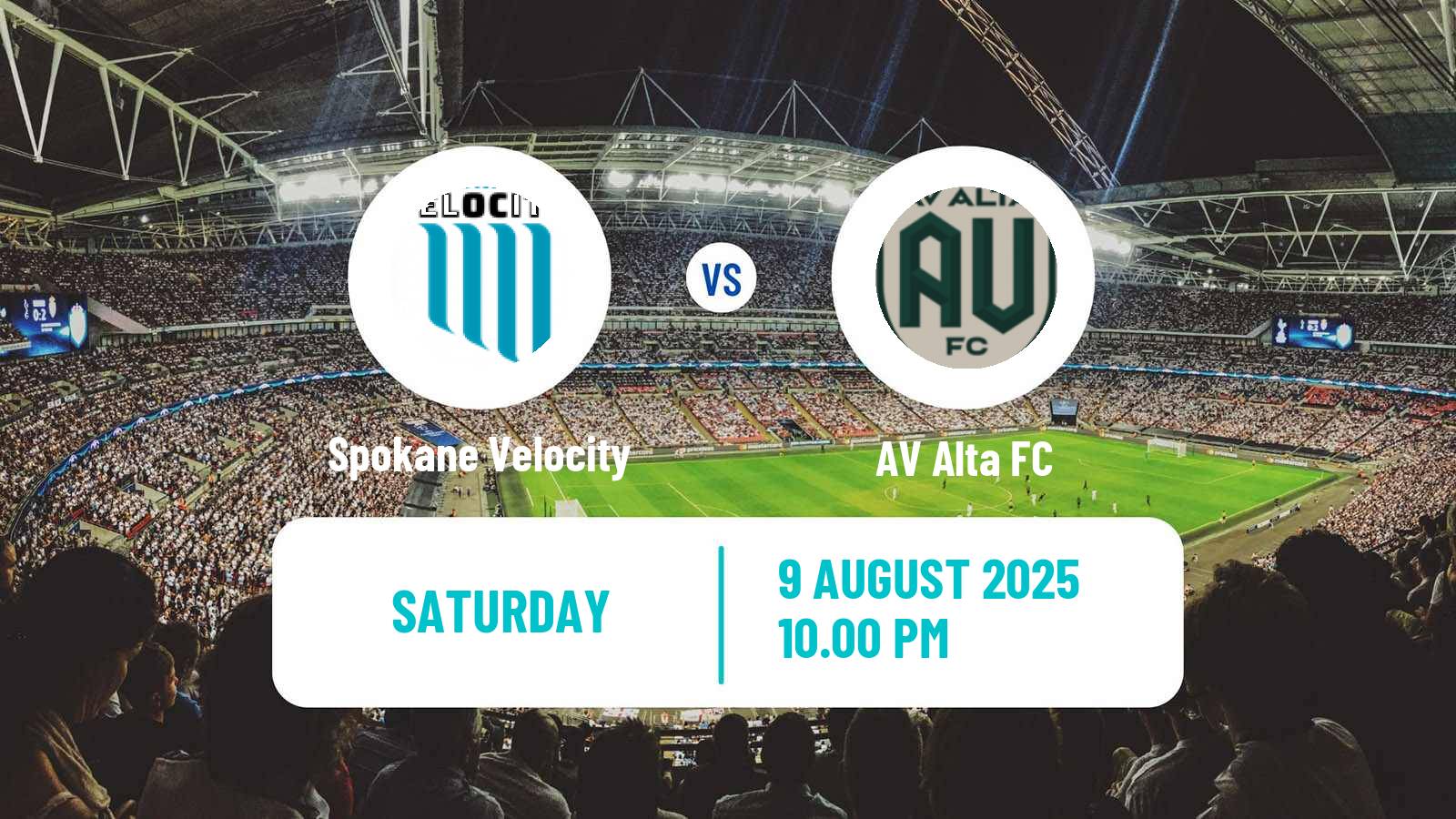 Football USL League One Spokane Velocity - AV Alta