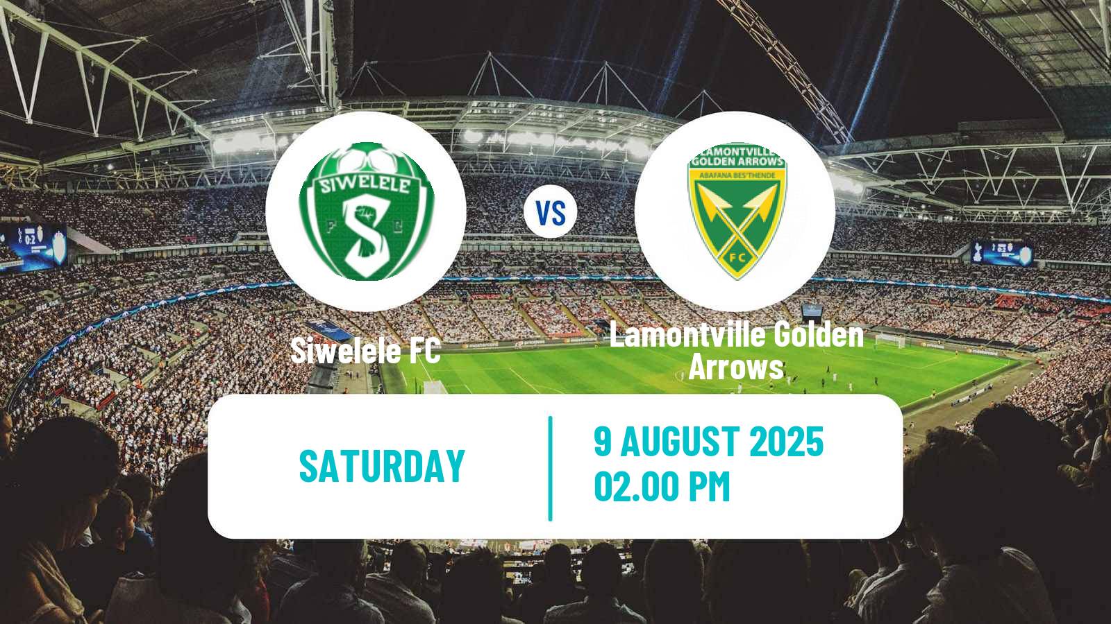 Football South African Premier Soccer League Siwelele - Lamontville Golden Arrows