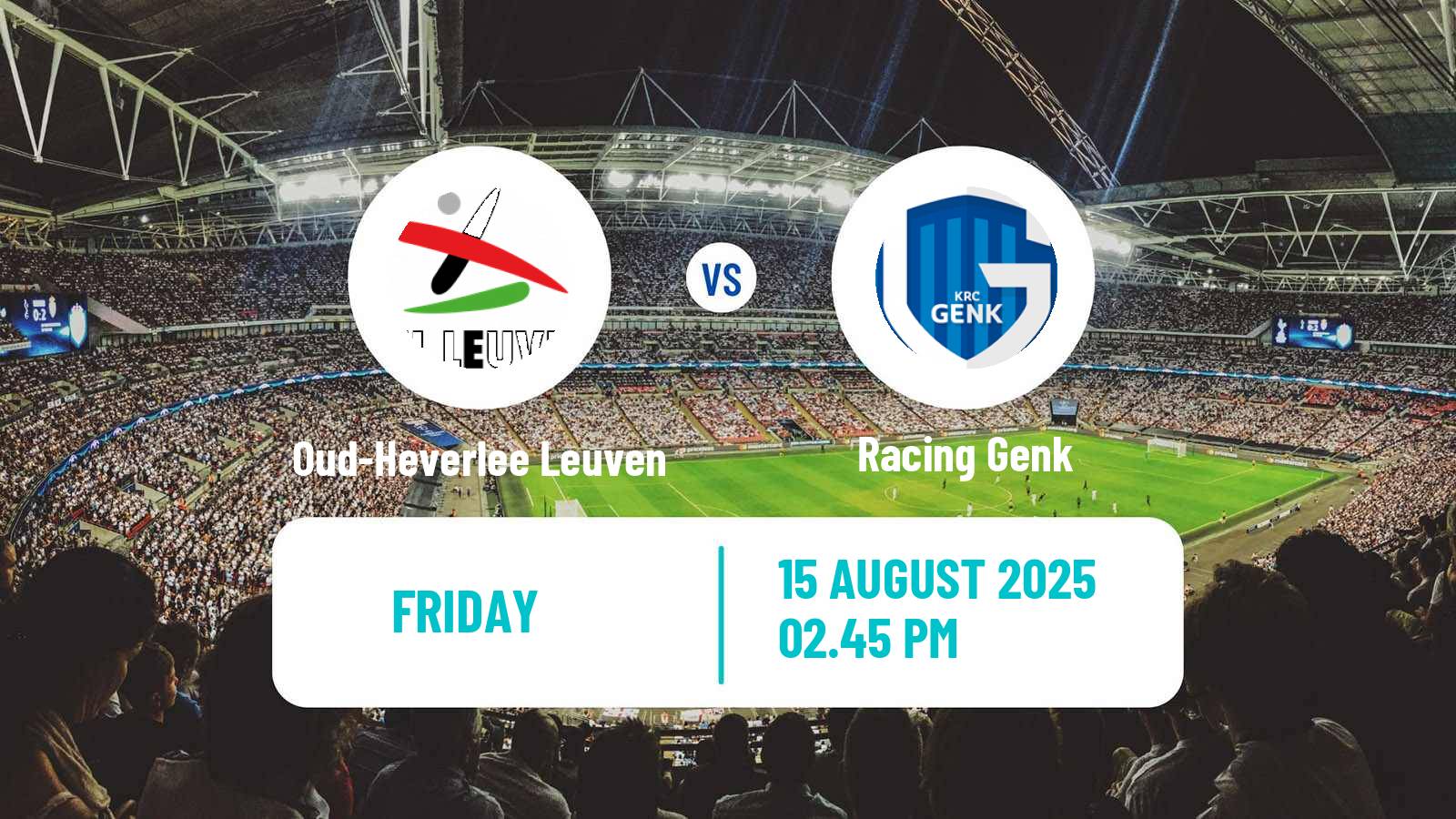 Football Belgian Jupiler Pro League Oud-Heverlee Leuven - Genk