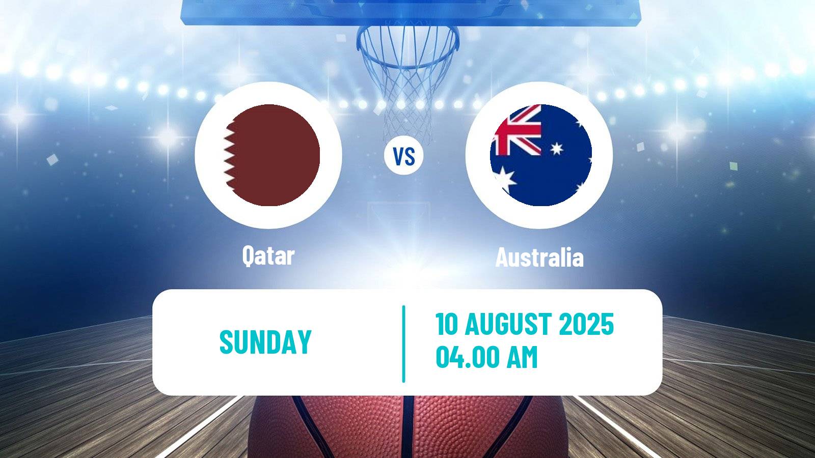 Basketball Asia Cup Basketball Qatar - Australia