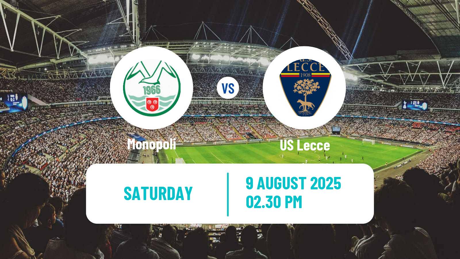 Football Club Friendly Monopoli - Lecce